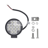 ROUND WORK LIGHT, 1000LM, 12 LED